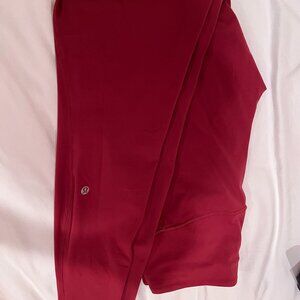 Lululemon leggings - Burgundy ( deep red )
